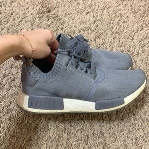 ADIDAS grey NMD shoes